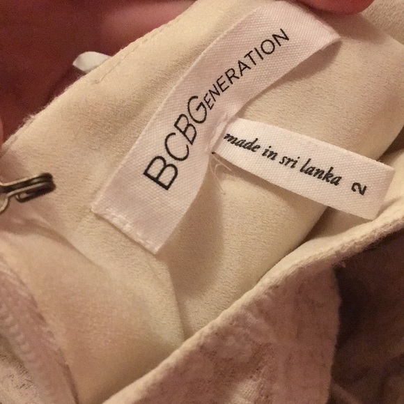 BCBG - Sleeveless Peplum Romper - Picture 3 of 3